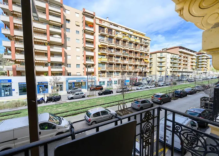 Lx196 Mezzanine Balcon Tram A Pied * Ницца